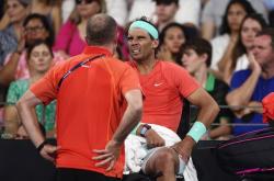  西班牙网球名将纳达尔 